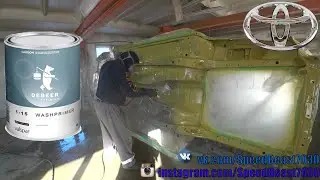 Реставрация Toyota Chaser Tourer.V (JZX-100) - DeBeer Грунт Washprimer бежевый1л /1-15/1 Часть 1🔥18+