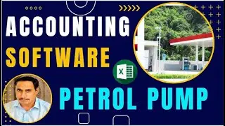Complete Accounting software in Excel for Petrol Pump Business Accounting software in Excel