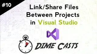 How to Link/Share files between projects in Visual Studio