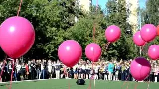 1 сентября в 167 школе г. Москвы