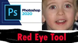 How to use Red eye tool in Photoshop | remove redness in pictures in Urdu/Hindi 2023