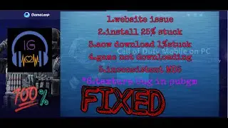 GAMELOOP NOT INSTALLING and ALL ISSUES AND FIX FOR NEW PUBGM GAMELOOP