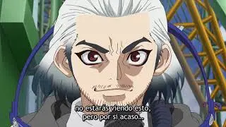 despedida el Padre del senku en DR STONE
