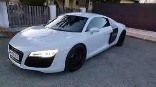 My New Audi R8 V8 Walkaround and Sound