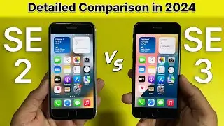 Most Demanding Comparison Between iPhone SE 2 vs iPhone SE 3 in 2024🔥