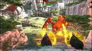 MEDIUM BOSS VALGUERO FIGHT (ARK SMALL TRIBES PS4 )
