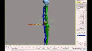 3DStudio MAX - Biped Objects / Structure Rollout Xtras (3DS Max Video Tutorials)