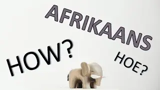 Learn how to ask "How" in Arikaans