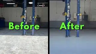 Our Concrete Coating is Perfect for Commercial Concrete!