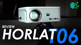 Horlat T06: 📽️ ¿El Mejor Proyector para Amantes del Cine🎞️🍿? | Review 2024