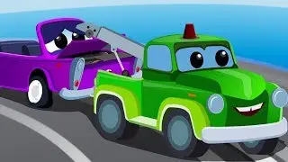 Zeek And Friends | Tow Truck Song | Car Song And Rhymes | cartoon about cars for kids