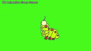 Caterpillar 🐛 Animation Green Screen