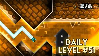 DAILY LEVEL #51 | Geometry Dash 2.1 - 