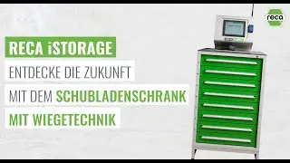 RECA iSTORAGE Schubladenschrank mit Wiegetechnik