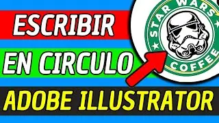 Como Escribir En Circulo En Adobe Illustrator 2026 (Facil y Rapido)