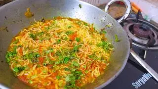 मैगी बनाने का सबसे आसान तरीका सिंपल रेसिपी || Maggi recipe
