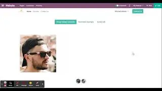 Regular behaviour of Odoo snippets