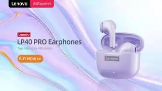 Lenovo LP40 Pro Наушники Bluetooth 5,0 Беспроводные