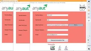AnyAUT Test Automation Framework Demo