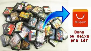 Jogos de Mega Drive Aliexpress - Bons ou Fique longe?