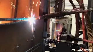 Automated Torch Cutting on a MIG Weld Overlay Machine