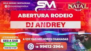 Abertura Impactante para DJ de Rodeio Andrey 🎧🤠