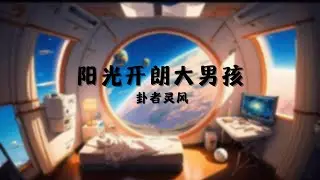 阳光开朗大男孩 -  卦者灵风  （ 第一位玩家身份有些神秘 像是某国的公主 ）【动态歌词】