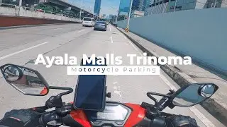 Ayala Malls Trinoma Motorcycle Parking