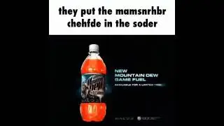 they put the master chief in the soda 