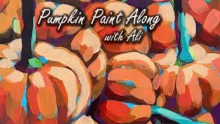 Pumpkin Paint Along