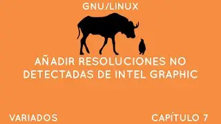 Gnu/Linux Variados 7 - Añadir resoluciones no detectadas de intel graphic