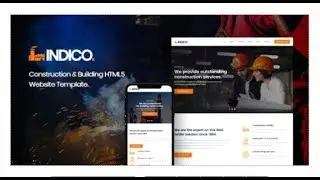 Indico - Construction & Building HTML Template | Themeforest Templates