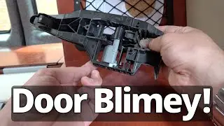 90. Fixing the sliding door handle (fully) on my Toyota Proace (Citroen Despatch / Peugeot Expert)