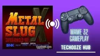 Metal Slug X - Gameplay Mame32-techooze_gamer-2022