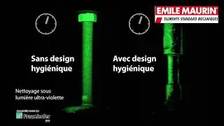Pied hygienique EHEDG - Test de nettoyage - Emile Maurin 35-130
