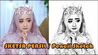 Cara Mudah Edit Photo Seperti Sketsa Pensil Pada Photoshop / Pencil Sketch // ARKOJA TUTORIAL
