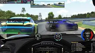 Cayman GT4 race didn't go well