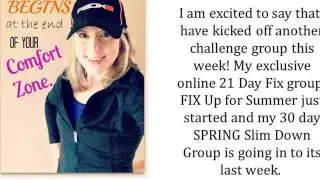 21 Day Fix group Up for Summer