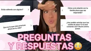 PREGUNTAS Y RESPUESTAS/Q&A-mi vida actualizada😳