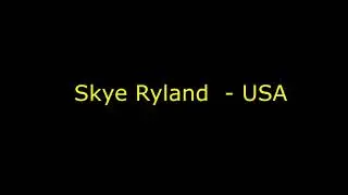 Skye Ryland  -  USA     Международный  турнир Мистер Урал 91