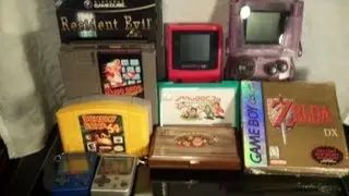 Nintendo Gameboy Color,Game & Watch,NES and N64 Video Games Flea Market Pickups May 24, 2013