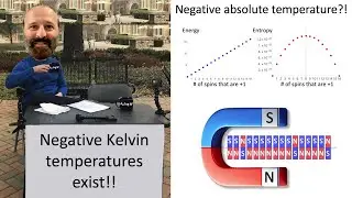 Negative absolute temperature exists!