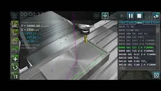 Simulación CNC fresadora
