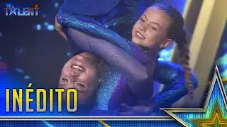 MADRE E HIJA hacen unas IMPRESIONANTES ACROBACIAS sobre el ESCENARIO | Inéditos | Got Talent 2022
