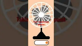 Table fan animation in powerpoint