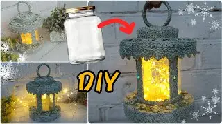 WE TURN A JAR INTO A FLASHLIGHT / #diy #art #craft #handmade #christmas