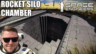 Constructing a ROCKET SILO CHAMBER as a German Engineer - Space Engineers E36