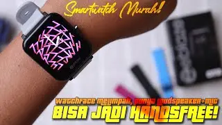 Smartwatch MURAH & KECE Zeblaze GTS: Punya LOUDSPEAKER & MIC, Bisa Jadi HANDSFREE buat Telponan!!!