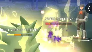 What's wrong with that move? Insane dps from the grunt #pokemongo #pokemon #pokemongogaming
