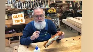 How to apply glue to small woodwork projects